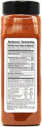 Badia Barbecue Seasoning Traditional Blend, 16 oz – Perfect for Ribs, Chicken, Steaks, Burgers, and Marinades – Bold Flavor for Backyard BBQ