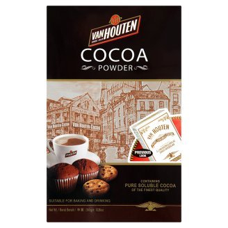 Van Houten : Belgian formula cocoa powder 3.53 Oz : Great for baking and drinking