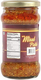 TAJ Gourmet Mixed Pickle, (Mix Achar), 300g (10.5oz)