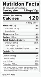 Anthony's Brewer's Yeast, 1 lb, Made in USA, Gluten Free, For Lactation Support, Unflavored, Unsweetened