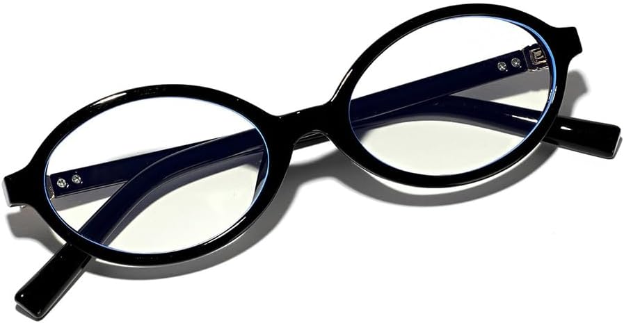 ICARA The Cambridge Iris Style Plastic Round Style for Men and Women Spring Hinge Readers
