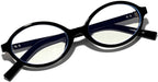 ICARA The Cambridge Iris Style Plastic Round Style for Men and Women Spring Hinge Readers