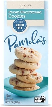 Pamela's Traditional Cookies, Chunky Chocolate Chip, Pecan Shortbread, & Lemon Shortbread, 6.25 Oz Each (Variety Pack)