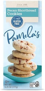Pamela's Traditional Cookies, Chunky Chocolate Chip, Pecan Shortbread, & Lemon Shortbread, 6.25 Oz Each (Variety Pack)