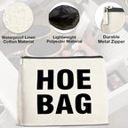 Funny Makeup Bag Gifts for Women Friends Hostess Gift Hoe Bag Cosmetic Bags Zipper Pouch Cool Gifts