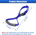 Car Grab Handle, Adjustable Standing Aid Safety Handle, Portable Vehicle Nylon Grip Handle for Elderly Disabled, Vehicle Support Grab Bar Mobility Assist Device for Car Truck Van (Blue, 1PC)