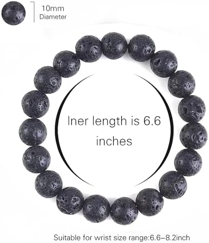 Handmade 8mm Beaded Bracelets For Men Protection Bracelet For Women Chakra Feng Shui Stretchy Handmade Lucky Money Stretchy Crystal Bracelets Best Gifts