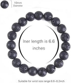 Handmade 8mm Beaded Bracelets For Men Protection Bracelet For Women Chakra Feng Shui Stretchy Handmade Lucky Money Stretchy Crystal Bracelets Best Gifts