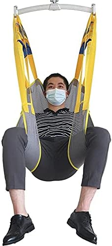 Portable Patient Lift Transfer Belt Lifting Aid for Transfers,Full Body Patient Hoist Sling Stair Slide Transfer Belt,for Elderly,Handicapped,Heavy Duty Transfer Belts,M