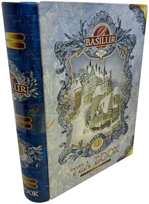 Basilur, Tea Book Collection, 100% Pure Ceylon Tea, Book Volume 1, Collectable Metal Caddy