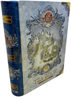 Basilur, Tea Book Collection, 100% Pure Ceylon Tea, Book Volume 1, Collectable Metal Caddy