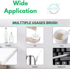 10 Pcs Nylon Straw Cleaning Brush Set – Bottle Pipe Cleaner Brushes for Straws, Kettles, Tubes & Spouts – Flexible Stainless Steel Wire with High-Density Nylon Bristles – Multi-Size Pipe Cleaner Set