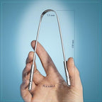 MasterMedi Tongue Cleaner Tongue Scraper Surgical Grade Stainless Steel Tongue Brush Dental Kit Professional Eliminate Bad Breath With Non-synthetic Grip (Family Pack (4 pcs)