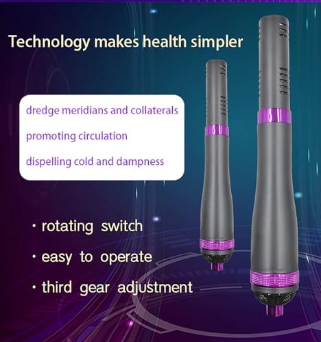 McbeAn Terahertz Physiotherapy Device, 3 Levels of Wind Adjustment, Open Up Circulation Within The Body, Dredge The Meridians, Helps The Body Repair Itself and Relieves Body Pain, for Home Spa Salon