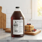 Lakanto Sugar Free Maple Flavored Syrup Sweetener with Monk Fruit and Erythritol, 128 fl oz