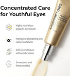 CNP Propolis Eye Cream (1.7 fl.oz / 50ml) - Nourishing Eye Cream with Propolis Extract, Ceramide, Lightweight Cream Texture, Firming Wrinkles, Gifts for Women, Korean Skin Care