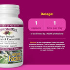 ResveratrolRich by Natural Factors, Super Strength Resveratrol Concentrate, Promotes Healthy Aging, 60 capsules (60 servings)