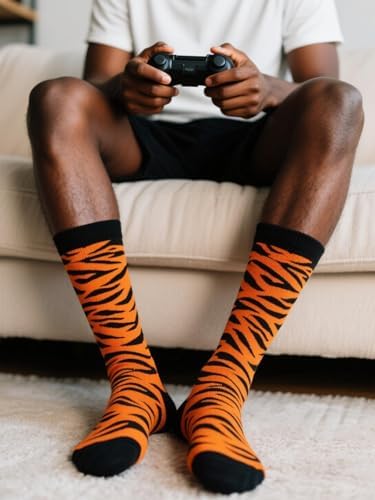 Men Funny Socks Adult Crew Novelty Socks, Birthday Gift