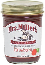 Mrs. Miller's Strawberry Jam 9 Ounce (Pack of 2)