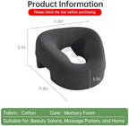 Face Down Pillow for Massage - Massage Headrest for Bed, Face Down Pillow for Sleeping, Post-Eye Surgery Recovery, and Beach Tanning, Massage Tools.