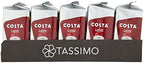 TASSIMO Costa Latte 16 discs, 8 servings (Pack of 5, Total 80 discs, 40 servings)