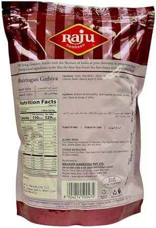 RAJU SNACKS BHAVNAGARI GATHIA 290 GM