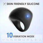 Mini Massager, Waterproof Rechargeable Portable Body Massage Ball, Multifunctional Finger Massager, Black