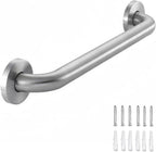 Stainless Steel Bathroom Safety Shower Grab Bar, Anti Slip Bathtubs Grab Bars,Toilet Assist Saft Handle Handrail ADA Compliant 500lbs for Handicap Elderly Senior (Brushed, 24 inches)