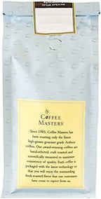 Coffee Masters Flavored Coffee, Vanilla Nut Creme Whole Bean, 12-Ounce Bags (Pack of 4)