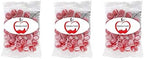 Needzo Fresh Spicy Cinnamon Balls Sanded with Sweet Sugar, Old Fashioned Hard Candies, Pack of 3, 6 Ounces