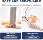 EVA Foam Nose Pads for Glasses,96 Pairs Non-Slip Glasses Nose Pad Cushion,Soft NosePads for Eyeglasses,Hypoallergenic and Lightweight.(Skin Styles)