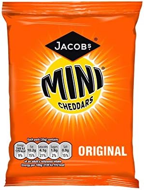 Jacob's Original Mini Cheddars - 105g - Pack of 1