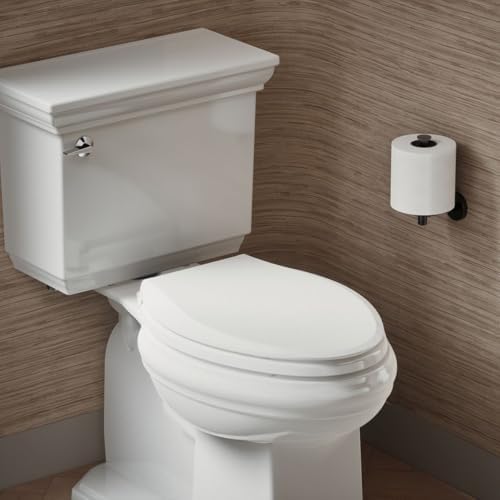 KOHLER CACHET® Nightlight Soft Close Toilet Seat Elongated, ReadyLatch®, Grip-Tight Hardware, White