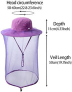 Mosquito Head net hat face Shield Fishing Cap bee Beekeeping Beekeeper Veil Hats for Men Women