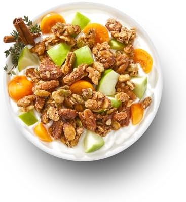 TGB Cinnamon Keto Granola | 1g Net Carb Cereal | Gluten Free Low Carb Nut Snack, 10 Ounces
