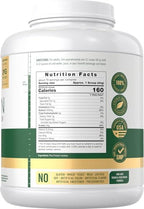 Carlyle Pea Protein Powder 7lb | Unflavored | 29G Protein | for Men and Women | Vegetarian, Non-GMO, Gluten, and Soy-Free