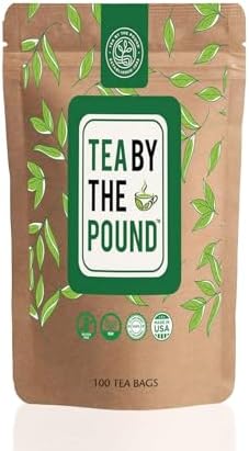 Special Tea Bai Mu Dan Superior Organic White Tea, 100 Tea Bags