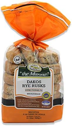 Greek Manna Rye Rusks from Crete, 600 gr.