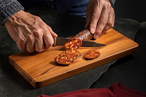 Iberico Chorizo – 7 oz Dry Cured Spanish Sausage – Mild Smoky Flavor – All Natural, Gluten & Lactose Free, No Nitrates or Nitrites Added by Fermin