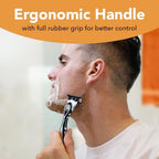 BIC Flex 5 Refillable Razors for Men, Long-Lasting 5 Blade Razors for a Smooth and Comfortable Shave, 1 Handle and 7 Cartridges, 8 Piece Shaving Kit