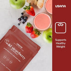 USANA Nutrimeal Meal Replacement Shake - Wild Strawberry - NON-GMO - Gluten Free - Low Glycemic - 540 Grams - 9 Servings