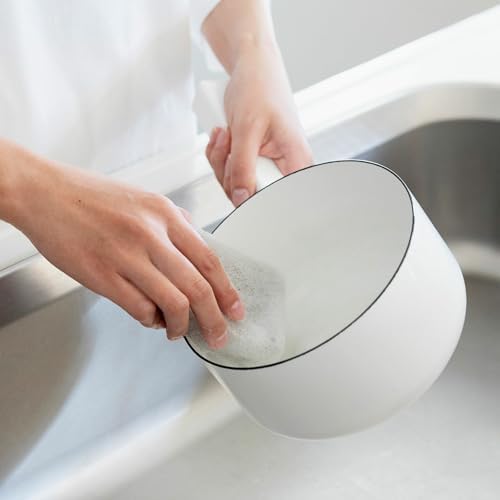 Kamenoko Sponge - Gray - Set of 2 - Kitchen Sponges for Cleaning Dishes and Pans - Odor-Resistant - Made in Japan