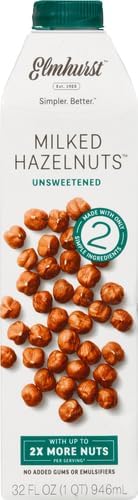 Elmhurst, Milk Hazelnut Unsweetened, 32 Fl Oz