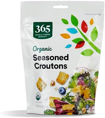 365 by Whole Foods Market, Organic Croutons Seasoned, 4.5 oz