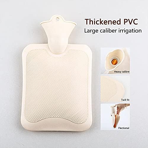 Drizzle Classic Rubber Hot Water Bottle - 1L Koala Plush Cover - Suitable for Pain Relief Headaches Cramps and Winter Warmth