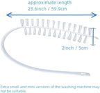 2Pcs Washing Machine Cleaning Brush, Washing Machine Brush Washing Machine Cleaner Front Load Washer Cleaner Brush Load Washer Cleaner Drum Washing Machine Cleaning Tools