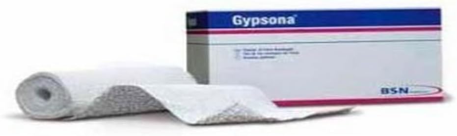 BSN Medical 30-7362 Gypsona Plaster of Paris Bandage and Splint, Extra Fast Setting, Size 2" x 3 yd., Pack of 12