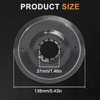 PSLER Flywheel Guard - 2PCS 138 mm Freewheel Spoke Protector for Mountain Bike Road Bike