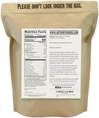 Anthony's Premium Nutritional Yeast Flakes, 1 lb, Fortified, Gluten Free, Non GMO, Vegan