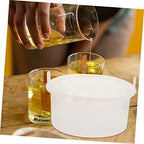 1pc Silicone Wax Melting Bowl for Hair Removal Easy to Clean Wax Warmer Accessory for Home Use Non-stick Inner Pot for Waxing Mixing and More